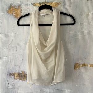 Trina Turk Draped Sleeveless Top